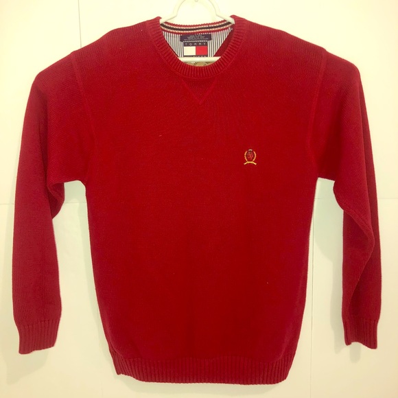 Tommy Hilfiger Other - Tommy Hilfiger vintage sweater men size XL red